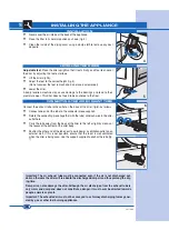 Предварительный просмотр 14 страницы Ardo VD06S Manual