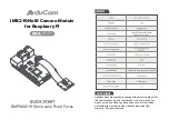 Preview for 1 page of ArduCAM IMX219 Quick Start