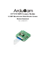 Preview for 1 page of ArduCAM OV7251 Manual