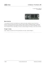 Preview for 1 page of Arduino ABX00049 Product Reference Manual