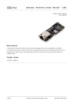 Preview for 1 page of Arduino ASX00026 Product Reference Manual