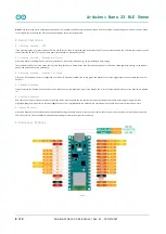 Предварительный просмотр 8 страницы Arduino Nano 33 BLE Product Reference Manual