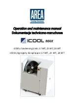 Preview for 1 page of AREA iCOOL MAX 17 MT Operation And Maintenance Manual