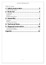 Предварительный просмотр 2 страницы AREBOS 4260627425679 User Manual