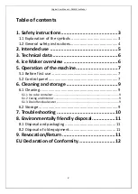 Предварительный просмотр 2 страницы AREBOS AR-HE-22B Original User Manual