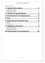 Preview for 2 page of AREBOS AR-HE-DH2000B User Manual