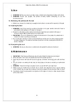 Preview for 12 page of AREBOS AR-HE-GTHB05T Original User Manual