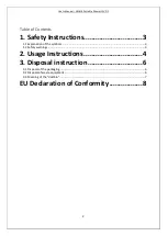 Preview for 2 page of AREBOS AR-HE-SD12S User Manual