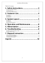 Предварительный просмотр 2 страницы AREBOS AR-HE-SH300 Manual