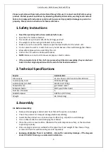 Preview for 3 page of AREBOS AR-HE-SLR04 User Manual