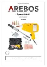 AREBOS AR-HE-SP800W User Manual предпросмотр