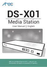 Arec DS-X01 User Manual preview