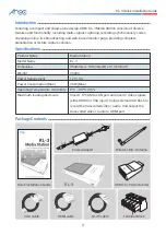 Предварительный просмотр 4 страницы Arec KL-3 Quick Installation Manual