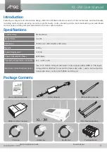 Предварительный просмотр 4 страницы Arec KL-3W User Manual