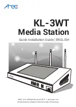 Предварительный просмотр 1 страницы Arec KL-3WT Quick Installation Manual