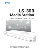 Предварительный просмотр 1 страницы Arec LS-300 Quick Installation Manual