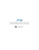 Предварительный просмотр 12 страницы Arec LS-300 Quick Installation Manual