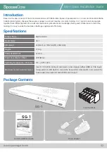 Preview for 3 page of Arec SpacesGate SG-1 Quick Installation Manual