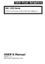 Preview for 1 page of Areca ARC-1330 Series User Manual