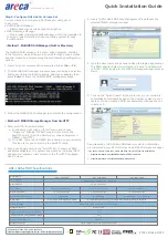 Preview for 2 page of Areca ARC-1686-2NOD Quick Installation Manual