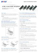 Areca ARC-1883i Quick Installation Manual preview