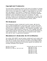 Preview for 2 page of Areca ARC-8050T3-12 Installation Manual