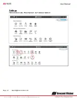 Предварительный просмотр 21 страницы Arecont Vision AV NVR Series User Manual
