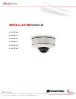 Arecont Vision MicroDome AV1455DN-S Installation Manual preview