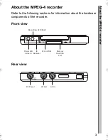 Предварительный просмотр 7 страницы ared PVR1100 User Manual