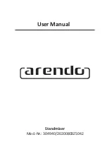 Предварительный просмотр 1 страницы ARENDO 20200803ZS042 User Manual