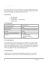 Preview for 6 page of ARENDO 303012 User Manual