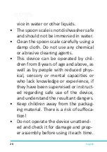 Preview for 20 page of ARENDO 304636 User Manual