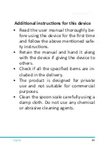 Preview for 21 page of ARENDO 304636 User Manual