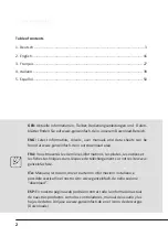 Preview for 2 page of ARENDO 304946 User Manual