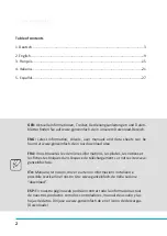 Preview for 2 page of ARENDO 305623 User Manual