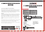 Предварительный просмотр 1 страницы Ares 10019 Operation Manual