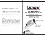 Ares 70016 Operator'S Manual предпросмотр