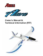 Ares Alara Owner'S Manual & Technical Information preview