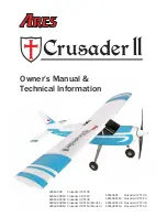 Preview for 1 page of Ares Crusader II PTF Owner'S Manual & Technical Information