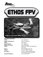 Ares Ethos FPV Instruction Manual preview