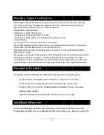 Preview for 6 page of Ares Gamma 370 Pro Instruction Manual