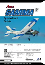 Предварительный просмотр 1 страницы Ares Gamma V2 Quick Start Manual