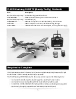 Preview for 5 page of Ares P-51D Mustang 350 Instruction Manual