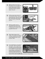 Предварительный просмотр 7 страницы Ares sopwith pup Quick Start Manual