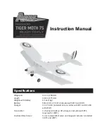 Preview for 1 page of Ares TIGER MOTH 75 Instruction Manual