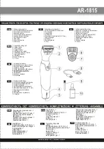 Предварительный просмотр 2 страницы ARESA AR-1815 Instruction Manual