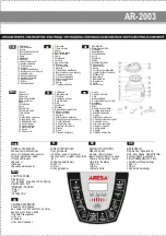 Preview for 2 page of ARESA AR-2003 Instruction Manual