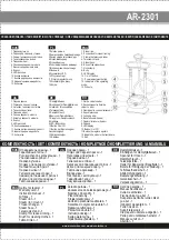 Preview for 2 page of ARESA AR-2301 Instruction Manual