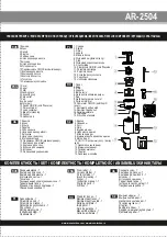 Preview for 2 page of ARESA AR-2504 Instruction Manual