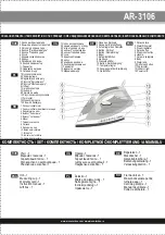 Предварительный просмотр 2 страницы ARESA AR-3106 Instruction Manual